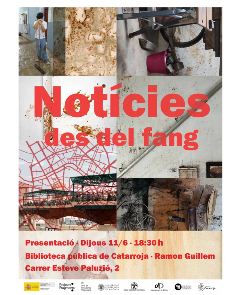 Detalles Subido el: 11 de junio de 2026 Subido por: admin Subido a: La Unió presenta la publicació col·lectiva ‘Notícies des del fang’, resultat d’una de les activitats paral·leles del Projecte Fragments Nombre del archivo: NOTICIES_DELFANG-1219x1536-1.webp Tipo de archivo: image/webp Tamaño del archivo: 190 KB Dimensiones: 1219 por 1536 píxeles